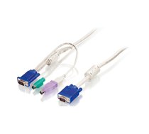 LevelOne 5m KVM Cable, VGA, PS/2, USB