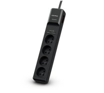 CyberPower Tracer III P0420SUD0-FR surge protector 4 AC outlet(s) 200 - 250 V Black 1.8 m