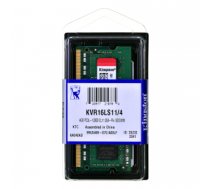 Kingston Technology ValueRAM 4GB DDR3L 1600MHz memory module 1 x 4 GB