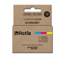 Actis KH-650CR colour ink cartridge for HP (replaces HP 650 CZ102AE) standard