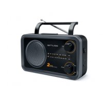 Muse M-06DS radio Portable Analog Black, Grey