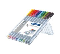 Staedtler triplus 334 fineliner Multi 10 pc(s)