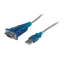 StarTech.com 1 Port USB to RS232 DB9 Serial Adapter Cable - M/M