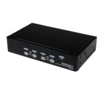 StarTech.com 4 Port 1U Rackmount USB KVM Switch with OSD