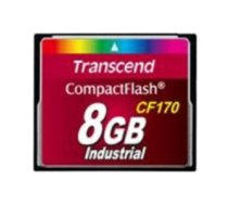 Transcend CF170 memory card 8 GB CompactFlash MLC