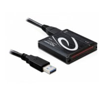 DeLOCK USB 3.0 All in 1 card reader Black USB 3.2 Gen 1 (3.1 Gen 1)