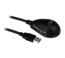 StarTech.com 5 ft Black Desktop SuperSpeed USB 3.0 Extension Cable - A to A M/F