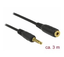 DeLOCK 85703 audio cable 3 m 3.5mm Black