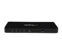 StarTech.com 4K HDMI 4-Port Video Splitter – 1x4 HDMI Splitter w/ Solid Aluminum Housing – 4K 30Hz