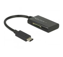 DeLOCK 91740 card reader USB 3.2 Gen 1 (3.1 Gen 1) Type-C Black
