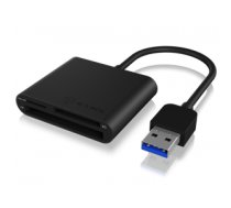 ICY BOX IB-CR301-U3 card reader USB 3.2 Gen 1 (3.1 Gen 1) Black