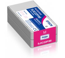 Epson SJIC22P(M): Ink cartridge for ColorWorks C3500 (Magenta)