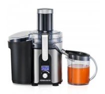 Rommelsbacher ES 850/E juice maker Centrifugal juicer Black,Stainless steel,Transparent 800 W