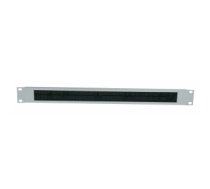 Intellinet 19" Cable Entry Panel, 1U, with Brush Insert, Grey