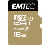 Emtec microSD Class10 Gold+ 16GB memory card