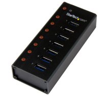 StarTech.com 7-Port USB 3.0 Hub - Desktop or Wall-Mountable Metal Enclosure