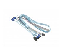 Supermicro CBL-SAST-0699 SATA cable 90 m Blue, Grey