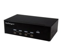 StarTech.com 4-port KVM Switch with Dual VGA - USB 2.0