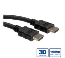 ROLINE HDMI High Speed Cable + Ethernet, LSOH, M/M 7,5m