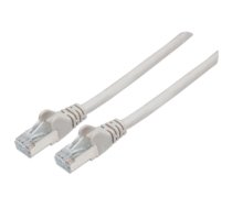 Intellinet Network Patch Cable, Cat6, 15m, Grey, Copper, S/FTP, LSOH / LSZH, PVC, RJ45, Gold Plated Contacts, Snagless, Booted, Polybag