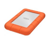 LaCie Rugged Mini, 2TB external hard drive 2000 GB Aluminum, Orange