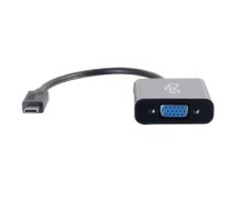 C2G USB 3.1 USB Type C to VGA Adapter - USB C to VGA Black