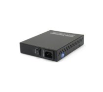 LevelOne RJ45 to SC Managed Gigabit Media Converter, Multi-Mode Fiber