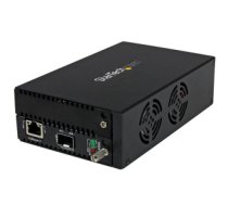 StarTech.com 10 Gigabit Ethernet Copper-to-Fiber Media Converter - Open SFP+ - Managed