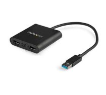 StarTech.com USB 3.0 to Dual HDMI Adapter - 4K 30Hz