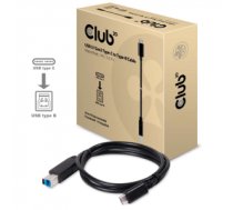 CLUB3D USB 3.1 Gen2 Type-C to Type-B Cable Male/Male, 1 M./ 3.3 Ft.