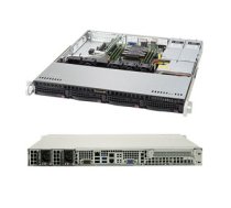 Supermicro SuperServer 5019P-MR Intel® C621 LGA 3647 (Socket P) Rack (1U) Black