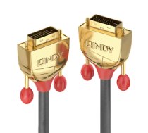 Lindy 36206 DVI cable 10 m DVI-D Gold