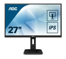 AOC Pro-line Q27P1 computer monitor 68.6 cm (27") 2560 x 1440 pixels Wide Quad HD LED Black