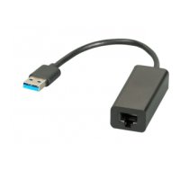 EFB Elektronik EB457 cable interface/gender adapter USB 3.0 RJ-45 Black