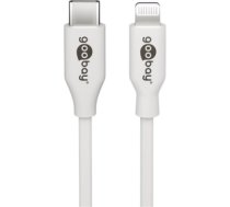 Goobay | Lightning - USB-C USB charging and sync cable | USB-C to Lightning Apple Lightning male (8-pin) | USB-C male 39448