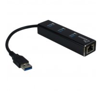 Inter-Tech ARGUS IT-310 USB 3.2 Gen 1 (3.1 Gen 1) Type-A 1000 Mbit/s Black