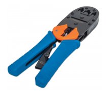 Intellinet Universal Modular Plug Crimping Tool, For RJ45, RJ12 and RJ11 modular plugs