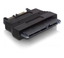 DeLOCK Adapter SATA SATA 22-pin FM SATA 13-pin M Black