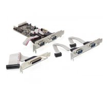 DeLOCK PCI Express card 4 x serial, 1x parallel interface cards/adapter