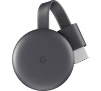 Google Chromecast 3 Smart TV dongle Full HD HDMI Carbon