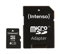 Intenso 4GB MicroSDHC memory card Class 10