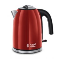 Russell Hobbs 20412-70 electric kettle Black, Red, Stainless steel