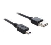 DeLOCK 3m USB 2.0 A - mini USB m/m USB cable USB A Mini-USB A Black