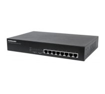 Intellinet 8-Port Gigabit Ethernet PoE+ Switch, 8 x PoE ports, IEEE 802.3at/af Power-over-Ethernet (PoE+/PoE), Endspan, Desktop (Euro 2-pin plug)