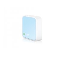 TP-LINK 300Mbps Wireless N Nano Router wireless router Single-band (2.4 GHz) Fast Ethernet Blue, White