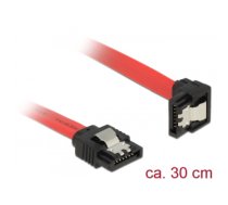 DeLOCK 83978 SATA cable 0.3 m SATA 7-pin Black, Red