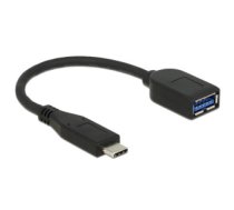 DeLOCK USB 3.1 Gen 2 Type-C/Typ-A USB 3.1 Gen 2 Type-A Black