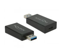 DeLOCK 65689 cable interface/gender adapter USB 3.1 Gen 2 Type-A USB 3.1 Gen 2 USB Type-C Black