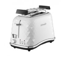 DELONGHI Brillante Toaster CTJ 2103.W 900W, Crum tray, Defrost, White CTJ2103.W CTJ2103.W