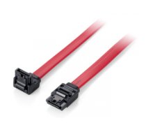 Equip SATA III Cable, Angled, 1m